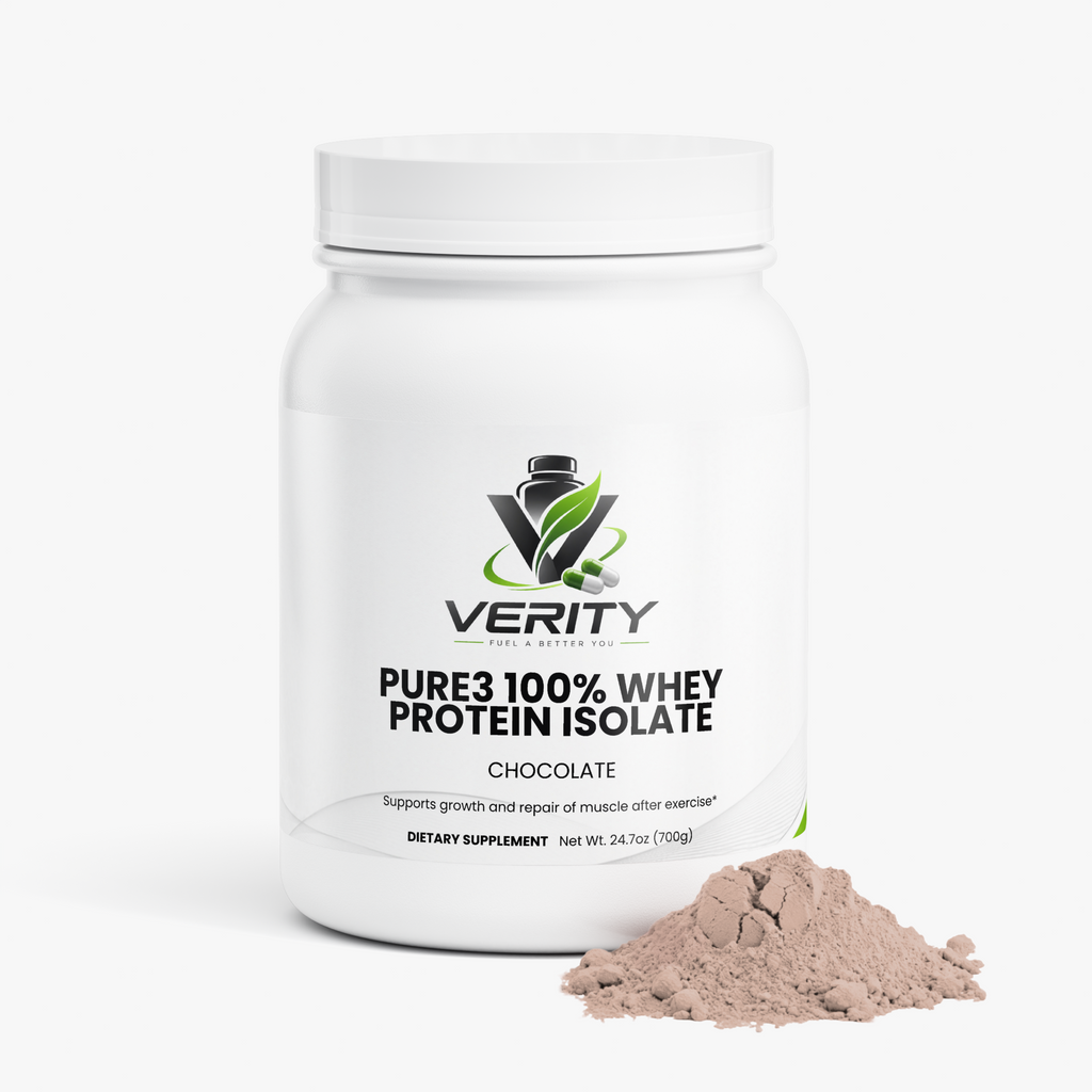 Pure3 100% Whey Protein Isolate (Chocolate)