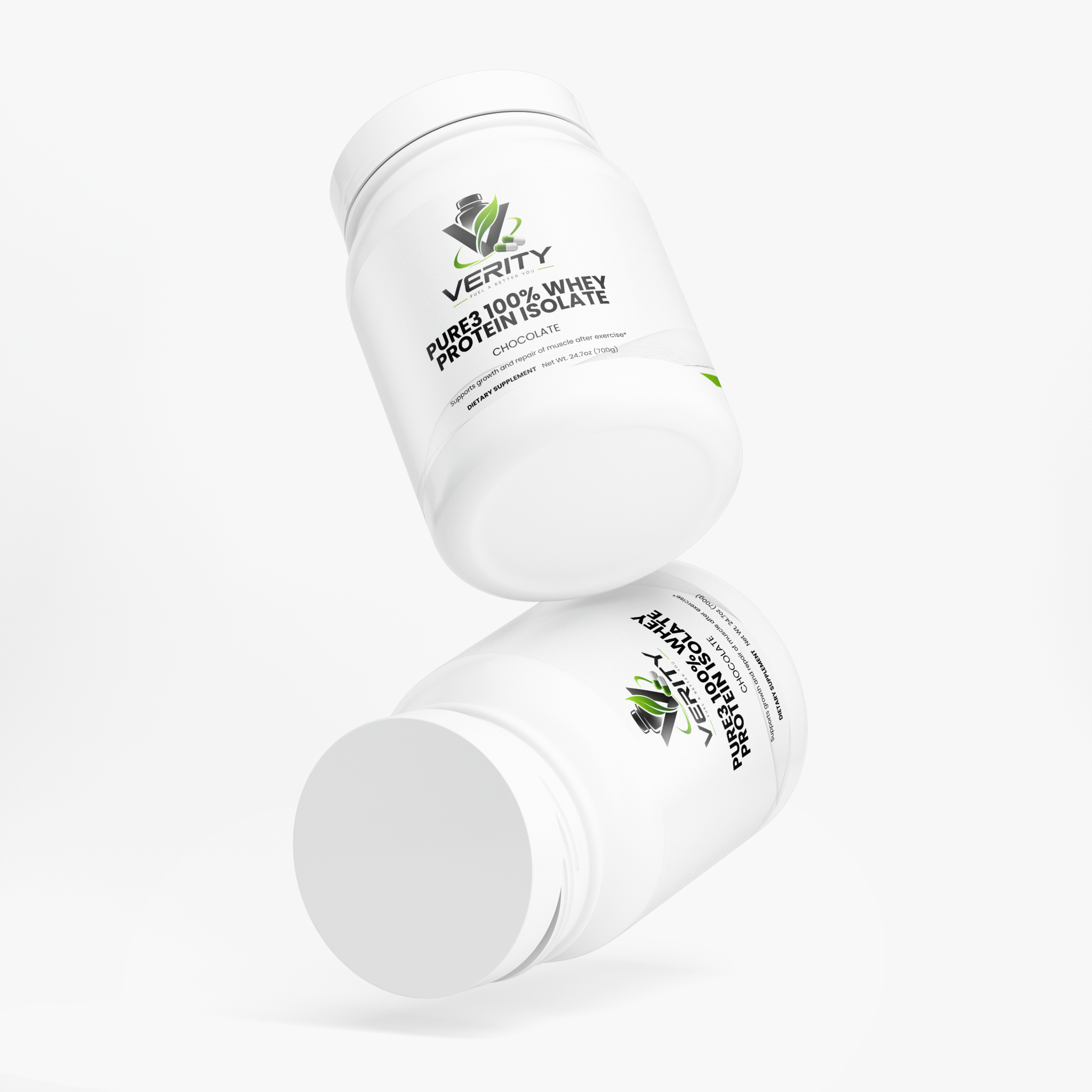 Pure3 100% Whey Protein Isolate (Chocolate)