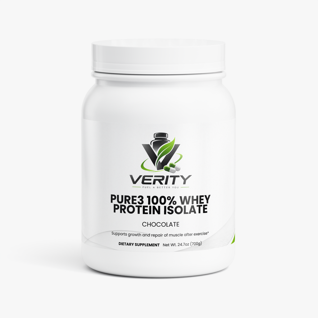 Pure3 100% Whey Protein Isolate (Chocolate)